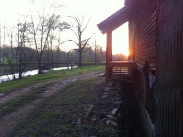 Sunset at Dennis Mill